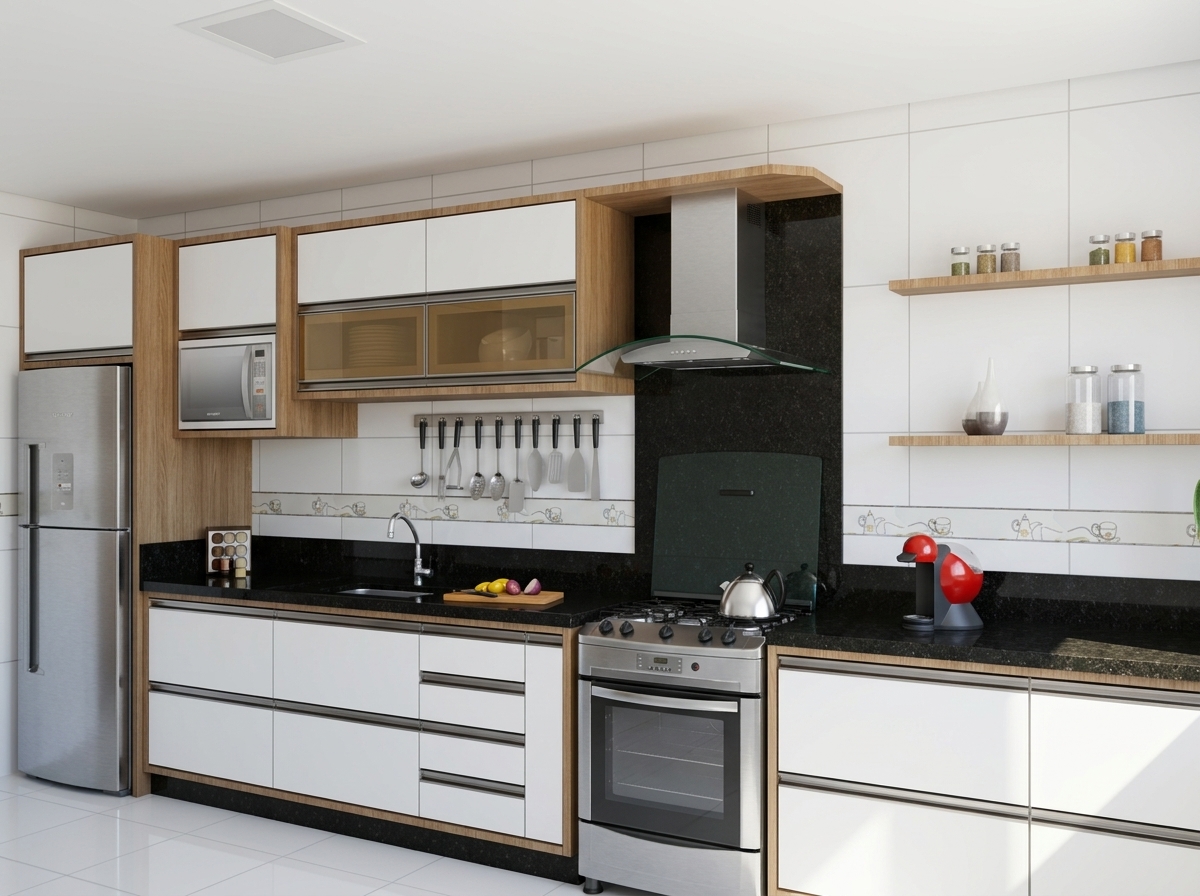 Cozinha - Residência Aline Moreira, imagem 4