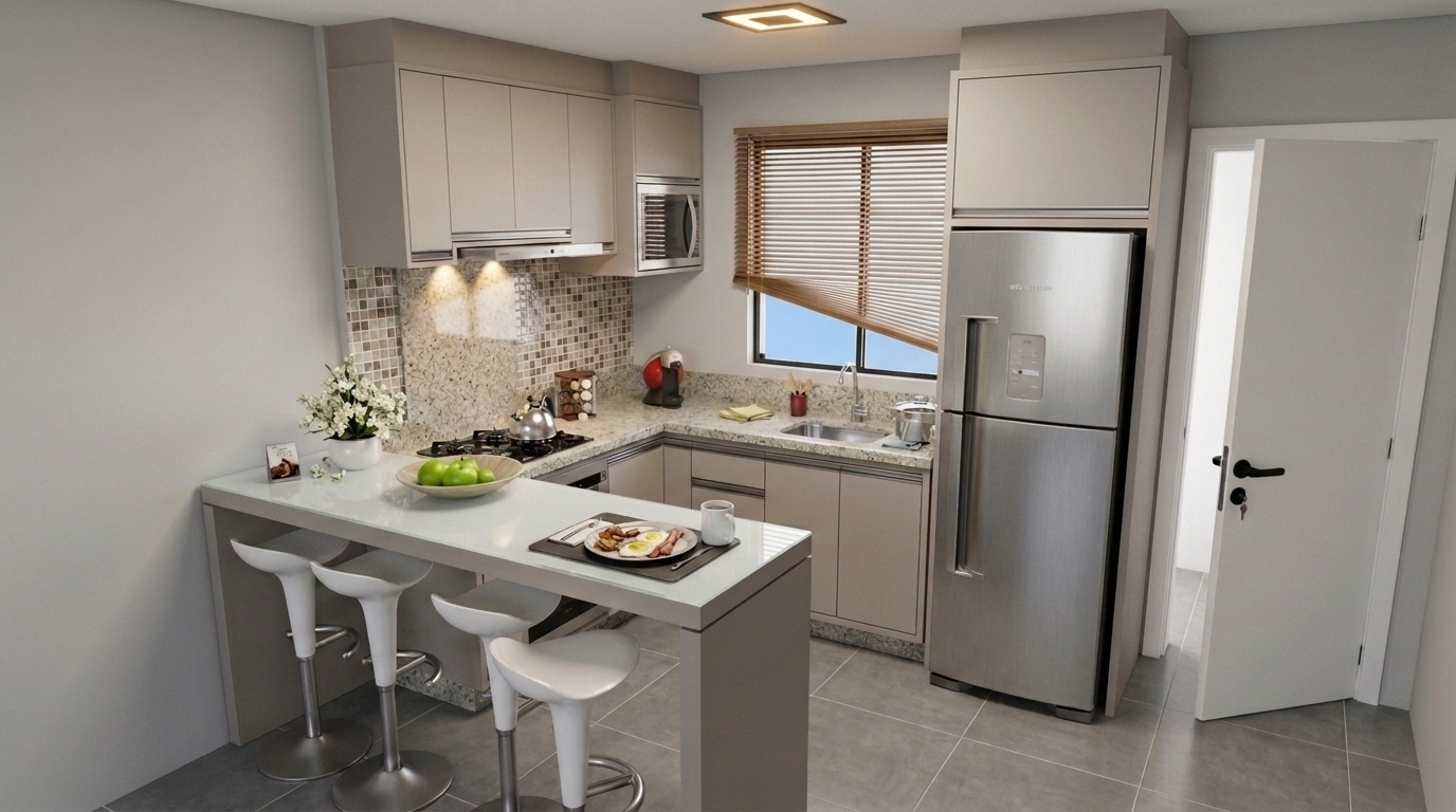 Cozinha - Apartamento Bruno Carvalho, imagem 2
