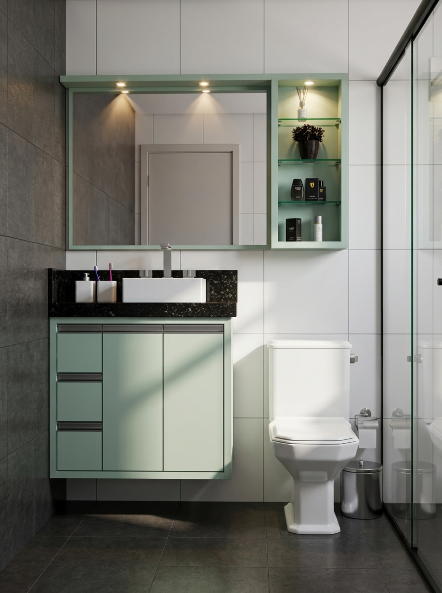 Banheiro 2 - Apartamento Bruno Carvalho, imagem 5