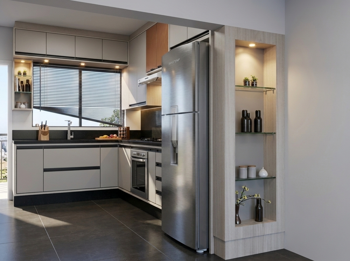 Cozinha - Residência Camila Rodrigues, imagem 2